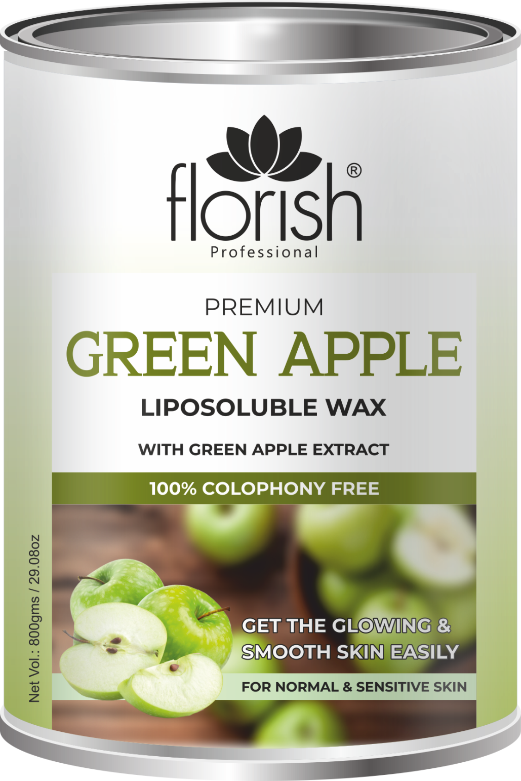 Premium Green Apple Liposoluble Wax