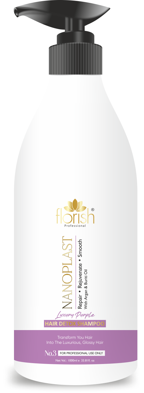 Nanoplast Luxury Purple Hair Detox Shampoo No.3 (1L)